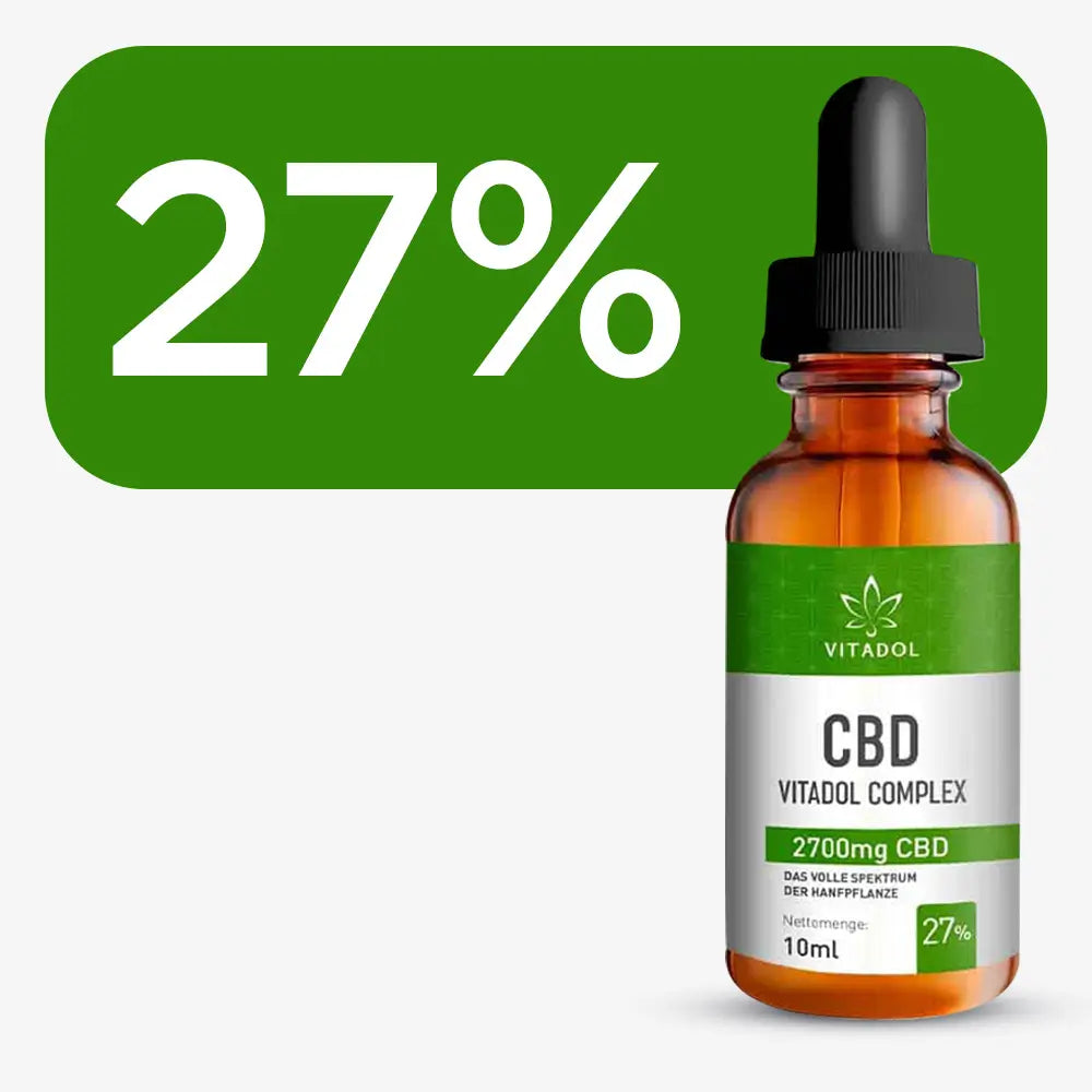 Produktansicht Vitadol Complex Bio CBD Öl 27,2 Prozent 10 ml