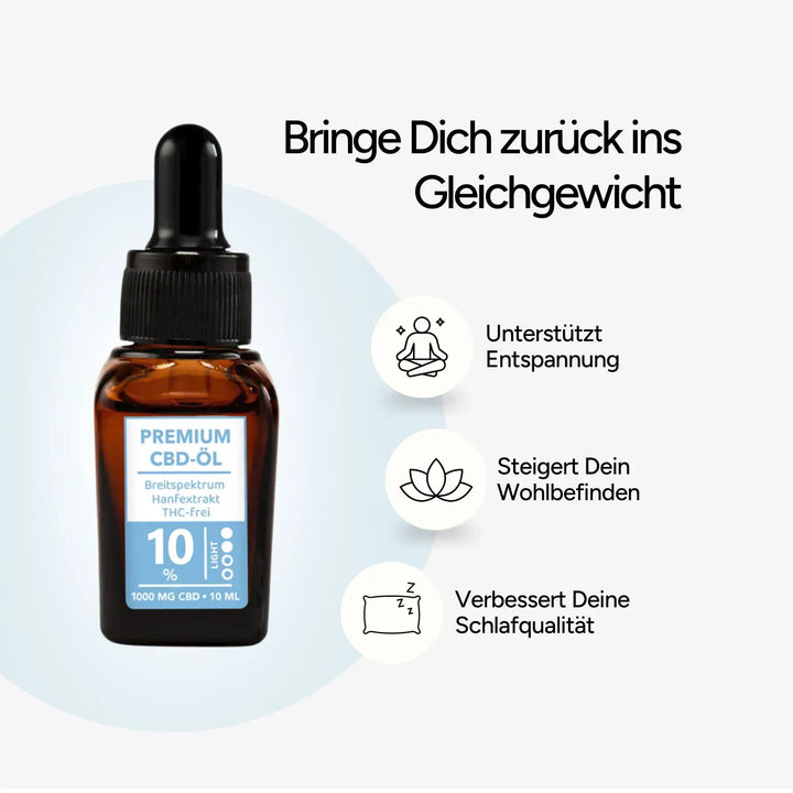 CBDSÍ Symbol für Breit 10 Benefit auf weißem Hintergrund