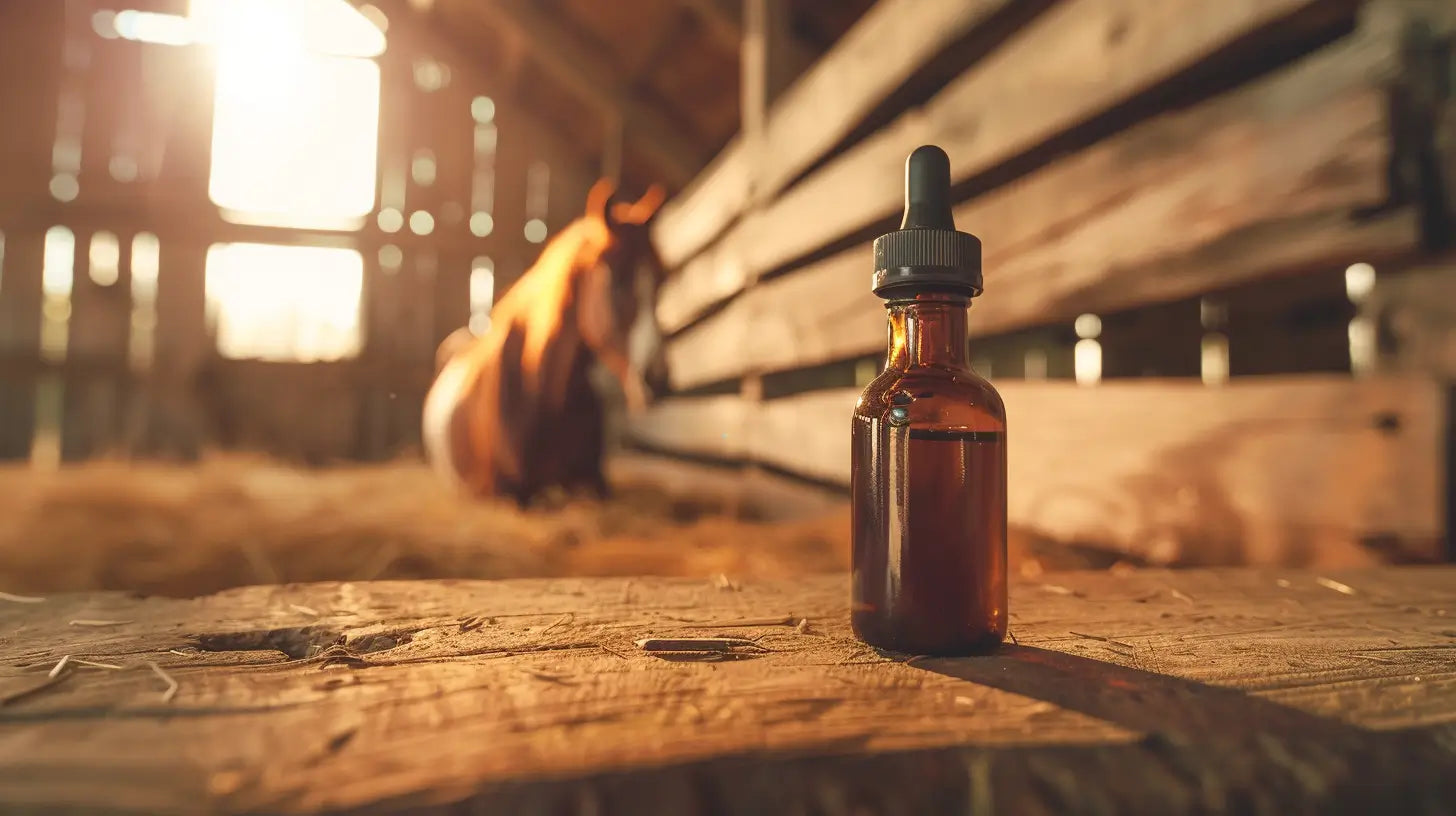 CBD Öl Pferd Dosierung richtige Tropfenmenge je Gewicht berechnen