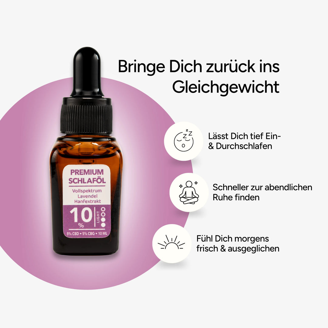 CBD Schlaföl 10% Vollspektrum