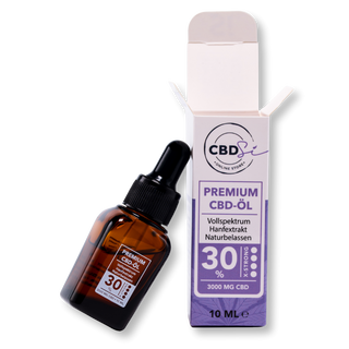 Symbol für CBD Vollspektrum 30 Prozent